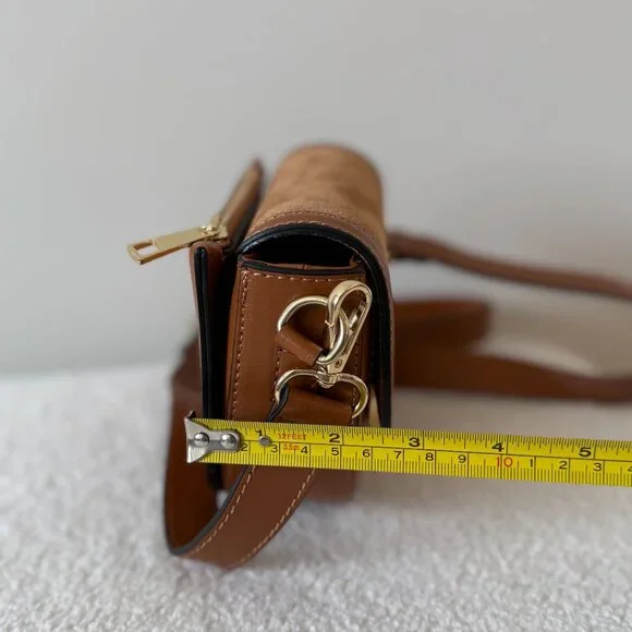 Vere Pelle Genuine Leather Crossbody Bag - Picture 11 of 12